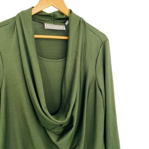 Simonton Says green pop over top with cowl detail size large - Picture 2 of 6